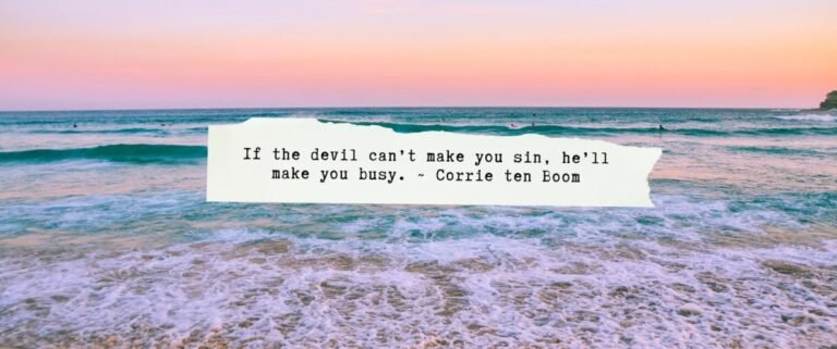 Finding time for God