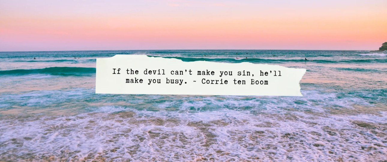 Finding time for God